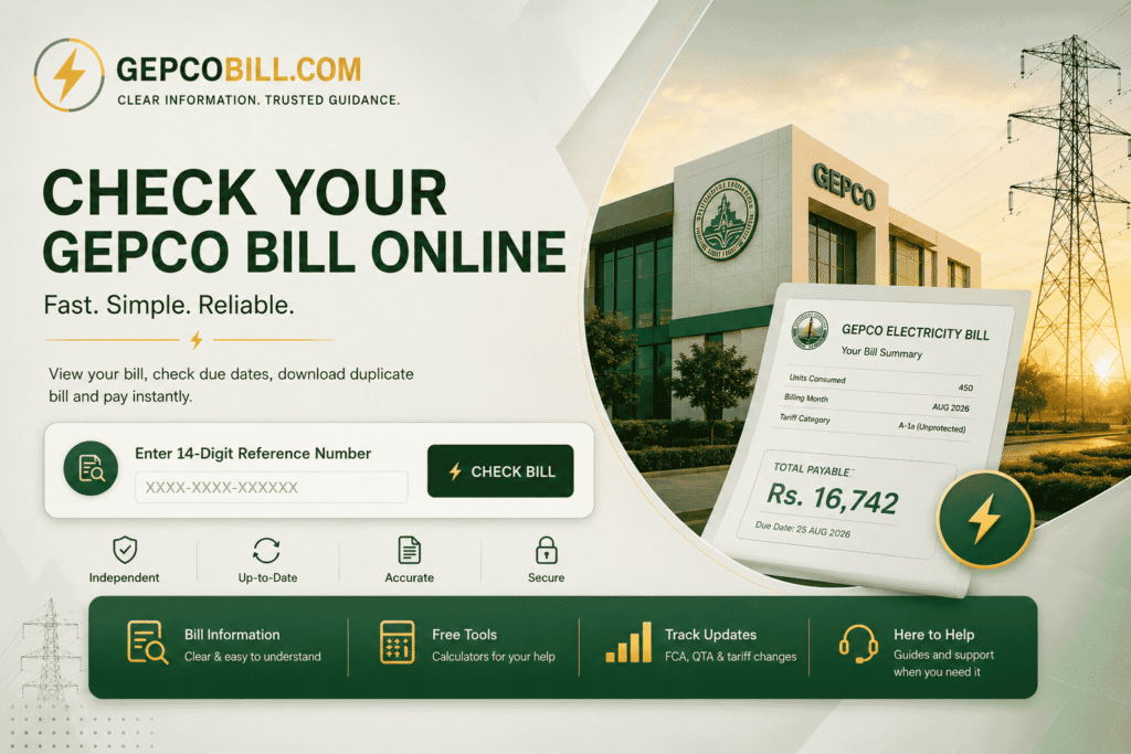 GEPCO Bill